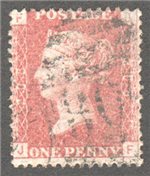 Great Britain Scott 33 Used Plate 208 - JF